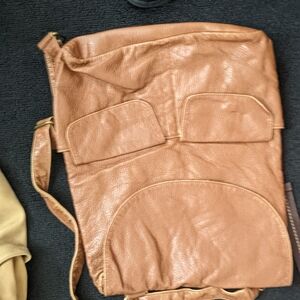 Stylish Tan Leather Women's Bag
